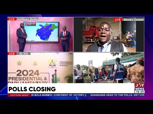 Polls closing: Bawku  provisional results from some polling centres