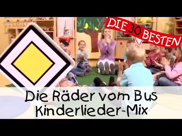 Die Räder vom Bus - Kinderlieder-Mix || Singen, Tanzen und Bewegen