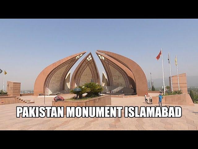 Visiting Pakistan Monument Islamabad