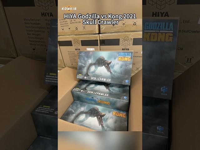 ArrivedHIYA Godzilla vs Kong 2021 Skull Crawler Action Figure #kowkistoys #hiyatoys #monsterverse