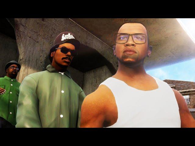 VAI VENDO O CJ REMASTER! - GTA San Andreas: Definitive Edition