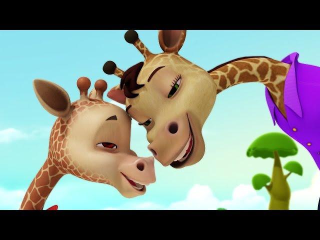 Giraffe Song | Kannada Rhymes for Children | Infobells