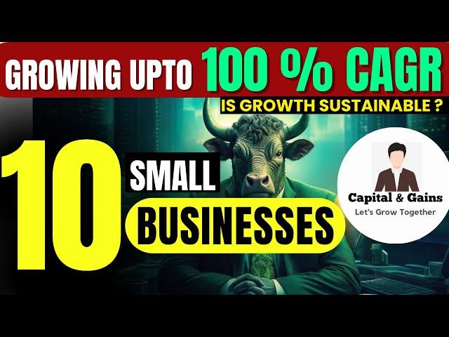 How some Smallcap businesses are Growing upto 100% CAGR | #smallcapstocks #microcapstocks