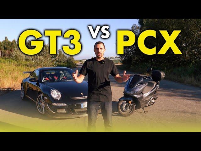 GT3 vs PCX! O derradeiro teste!!! | André Garage