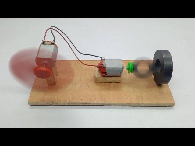 100% Self Running Free Energy Fan Device With DC Motor  And Magnet