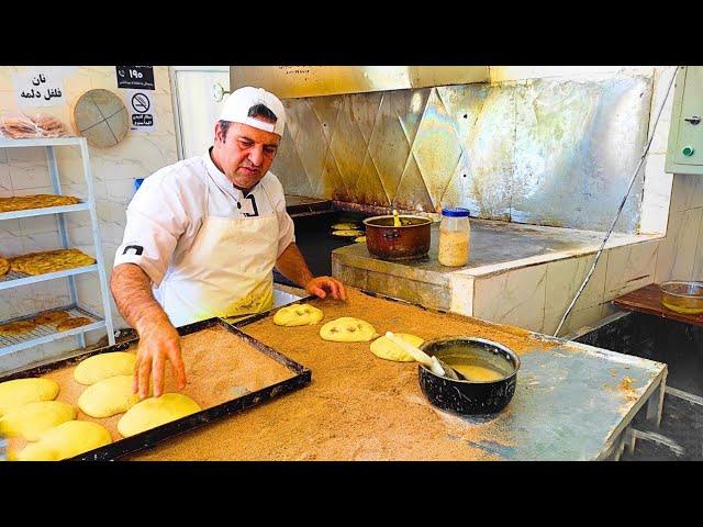 Iranian Sesame butter Barbari Bread|the delicious bread