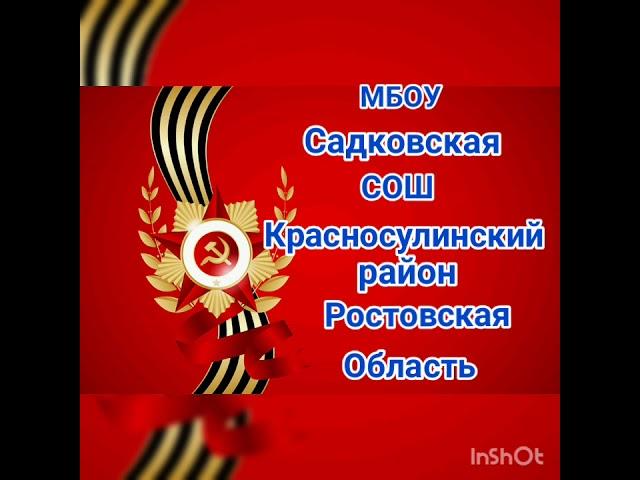 МБОУ Садковская СОШ Красносулинский район Ростовская область 2020 год