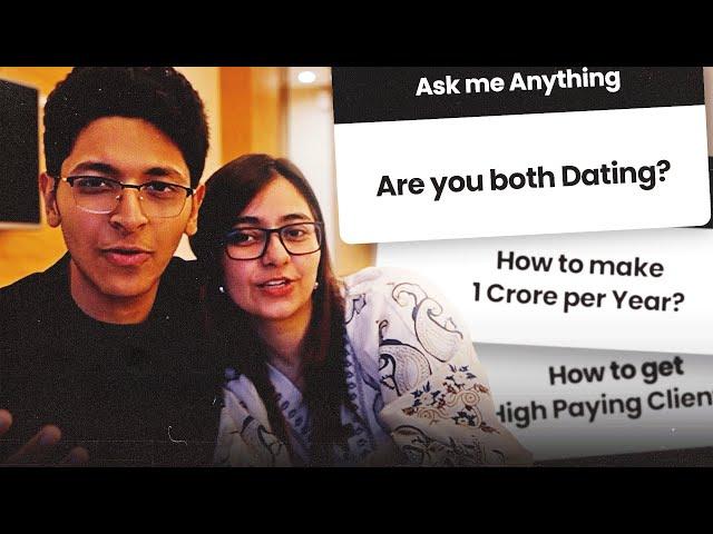 Freelancing Secrets, Dating, Making 1 Crore/Year | SPICY QnA w/ Saheli | Ishan Sharma