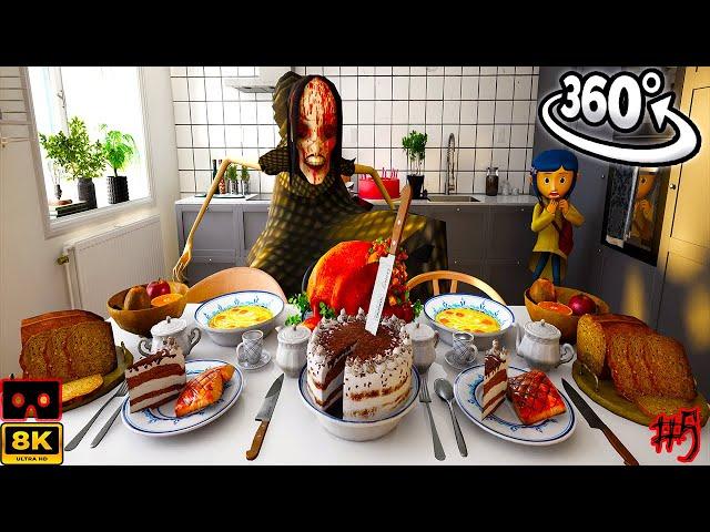360° CORALINE | Revenge of the Beldam #5 | Scary VR 360º 8K Animation Film