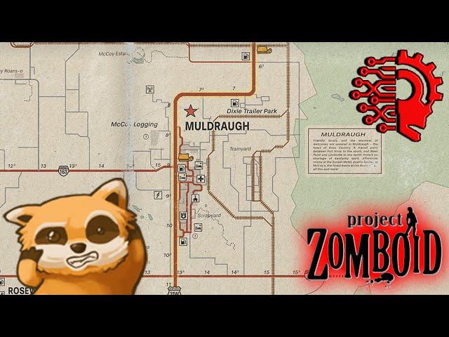 Build42 Start: Muldraugh - Project Zomboid LIVE