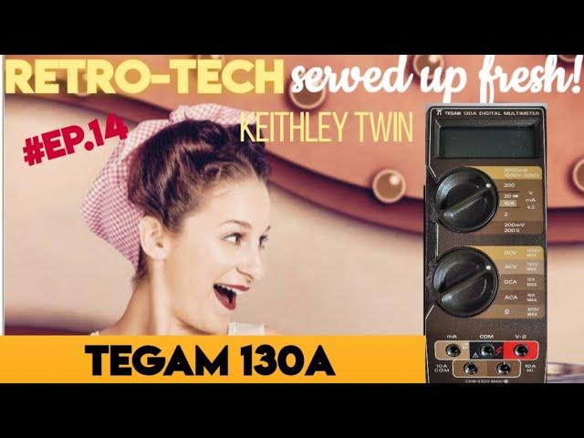 RETRO-TECH ○ TEGAM ( KEITHLY) 130A Vintage Multimeter Mini Review & Teardown!