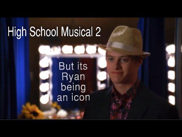 High School Musical 2 but it's just Ryan Evans being an Icon