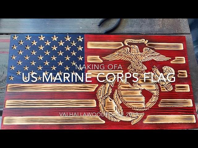 Making a custom USMC Flag