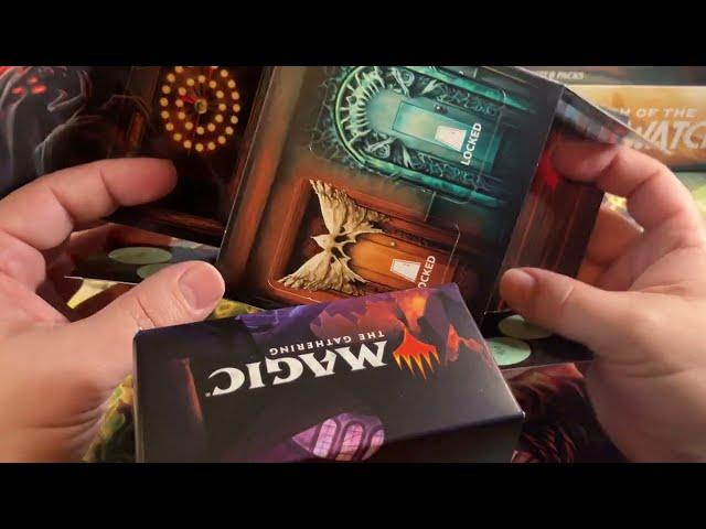 Duskmourn Prerelease Kit What’s Inside?? Full Opening Magic The Gathering Unboxing MTG DSK DSC