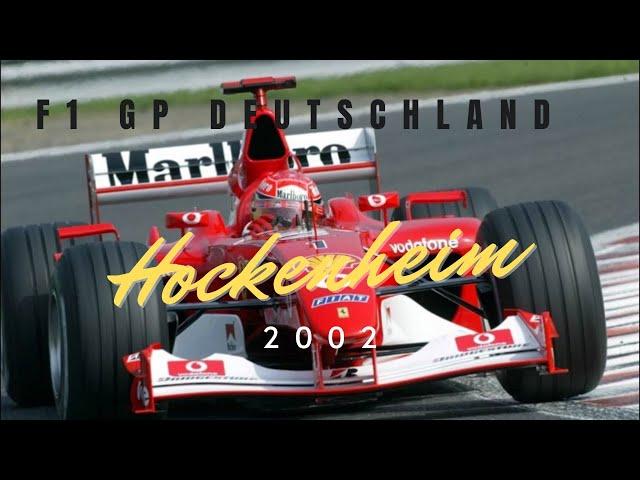 Relive the 2002 F1 GP DEUTSCHLAND FULL RACE Like Never Before