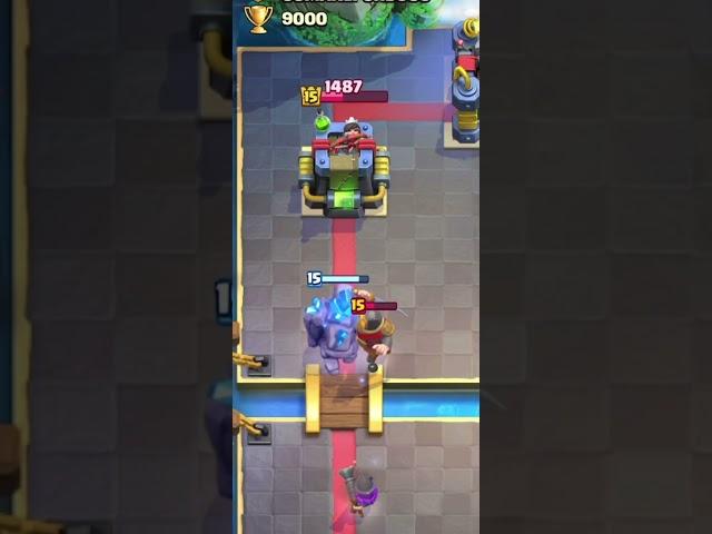 Bro had no idea #clashroyale #hogrider