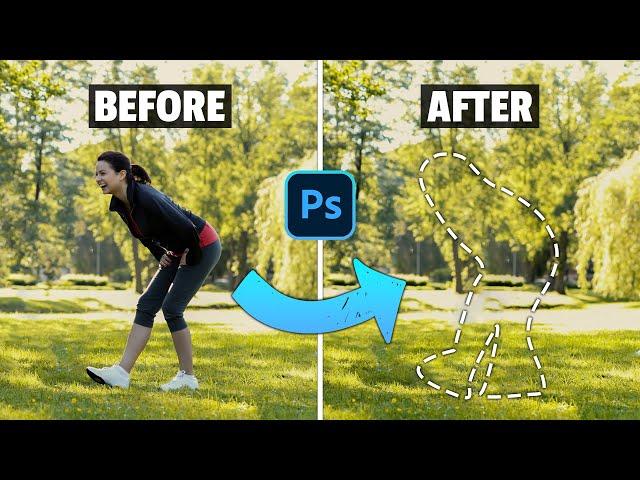 How to Remove People from photo with Photoshop 2024