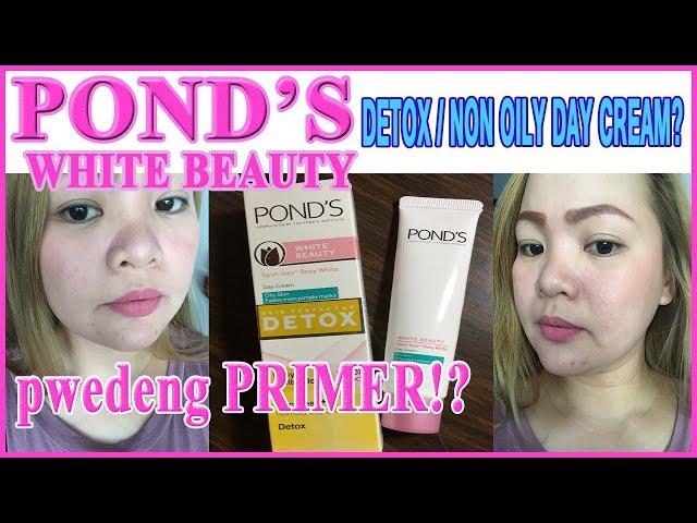 POND'S DETOX DAY CREAM REVIEW/PRIMER/OILY PA DIN BA?/ RIZZ LIBIRAN VLOGS