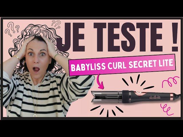 TEST | VOUS L'AVEZ VOULU !  (Babyliss Curl Secret Lite)