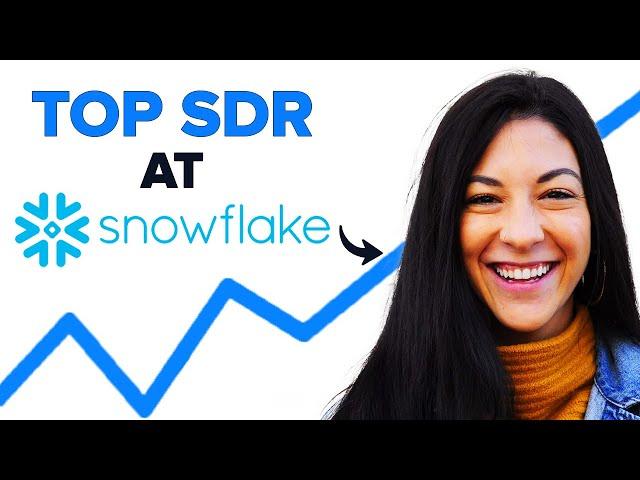 Meet the Snowflake's Top SDR Who Achieved $10M+ and 178% Quota (Top Prospecting Strategies)