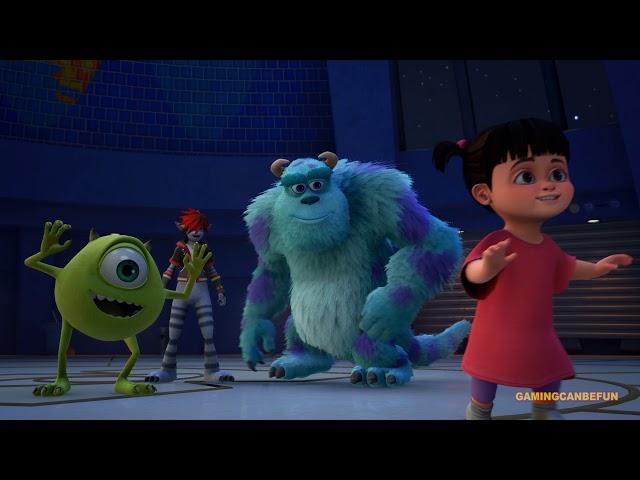 Kingdom Hearts 3 MOVIE | Disney's Monster's Inc. (HIGH FRAME RATE SERIES IN 4K)