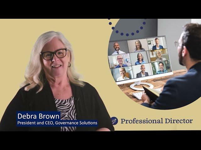 The Professional Director Certification Program