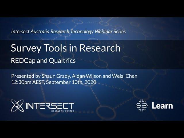 Survey Tools in Research: REDCap and Qualtrics [September 10, 2020]