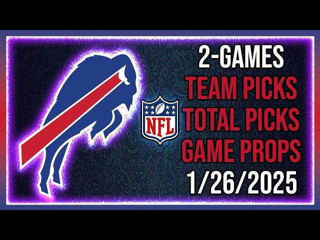 Free NFL Picks Today | NFL Betting Picks 1/26/25 | Best NFL Bets Today