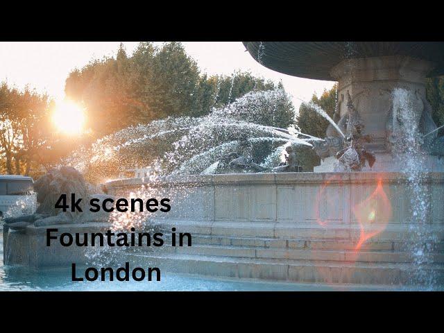 4k FOUNTAINS SHOW IN LONDON