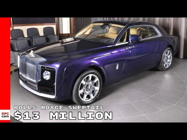 $13 Million Rolls Royce Sweptail At Rolls Royce Abu Dhabi Motors