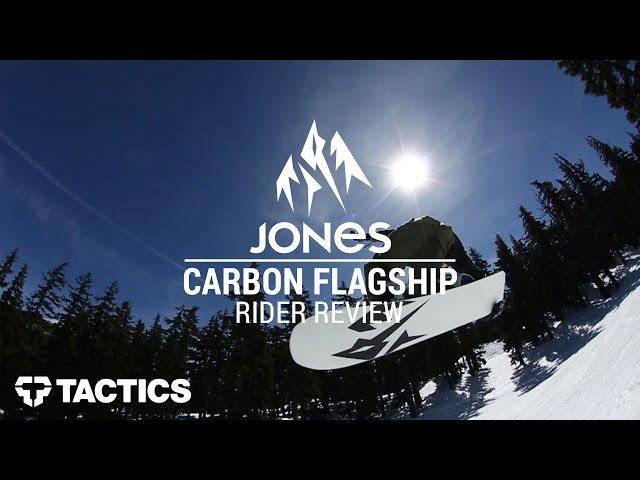 Jones Carbon Flagship 2017 Snowboard Rider Review - Tactics