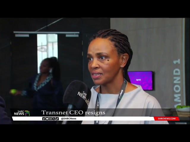 Transnet group CEO Portia Derby resigns