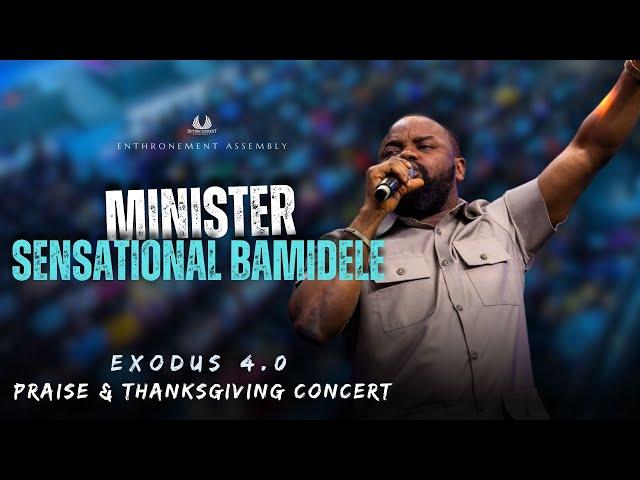 SENSATIONAL BAMIDELE LIVE AT EXODUS PRAISE AND THANKSGIVING CONCERT 4.0 | ENTHRONEMENT ASSEMBLY