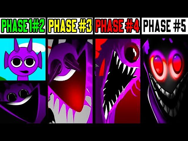 Phase 1 VS Phase 2 VS Phase 5 VS Phase 7 VS Phase 10 in Incredibox Sprunki!