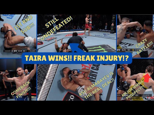 UFC Fight Night Perez vs Taira - Full Card Recap - UFC Vegas 93