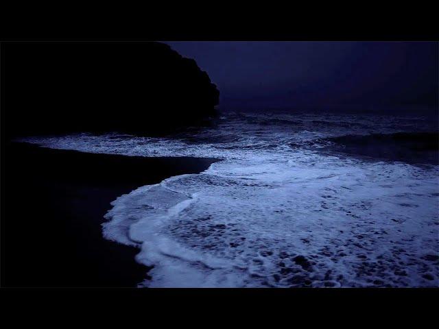 Sleeping With The Waves During The Moon Eclipse, 12 Hours Of Ocean Sounds For Deep Sleep