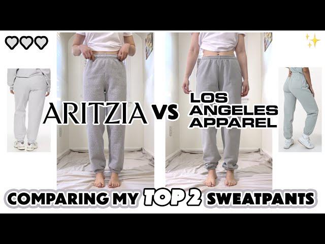 Comparing My Top 2 Sweatpants⏐Aritzia vs Los Angeles Apparel