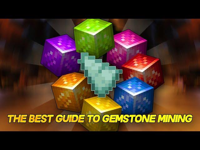 The BEST Guide to Gemstone Mining! (Hypixel Skyblock)