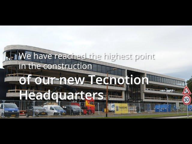 Tecnotion New Headquarters building has reached the highest Point