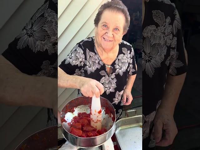 How does Nonna Pia Make Her Homemade Tomato Sauce?! Watch to find out!