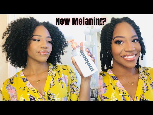 NEW Melanin Hair Care Multi-use Softening Leave In Conditioner || Twist Out Routine