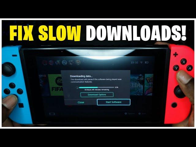 Faster Download Speeds on Nintendo Switch