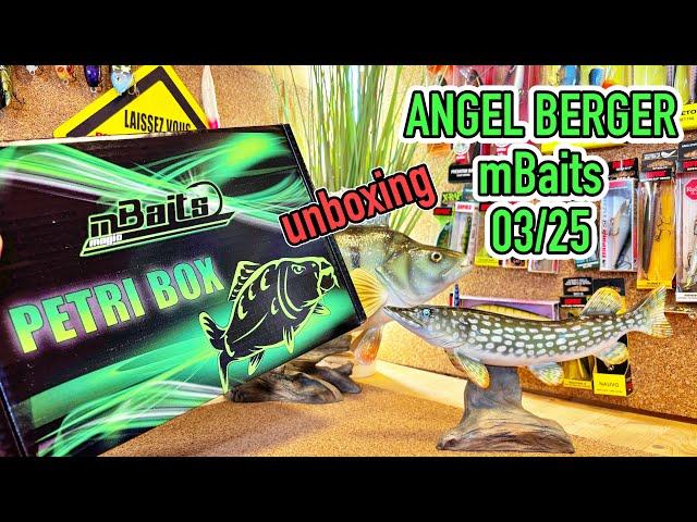 I am prepared! ANGEL BERGER mBaits Petri Box March UNBOXING