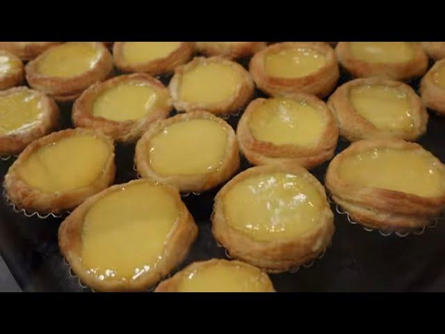 Hong Kong Food Traditional Hong Kong Style Pastry Egg Tart, Honolulu Coffee Shop, 80-year-old brand