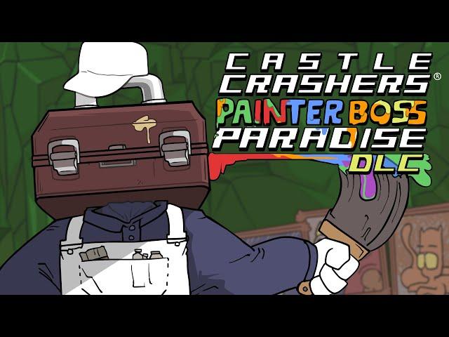 Castle Crashers DLC Announcement: Painter Boss Paradise