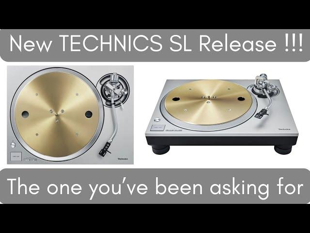 New TECHNICS Turntable Released - HUGE NEWS!