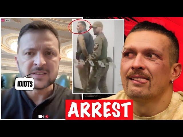 BREAKING: Oleksandr Usyk ARREST Details Finally EXPOSED! Zelensky Is FURIOUS! Merab! Topuria vs Max!