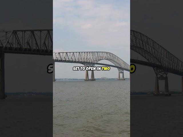 THE FRANCIS SCOTT-KEY BRIDGE REBUILD IS HERE!!!! #shorts #viral #engineering #tech #technology