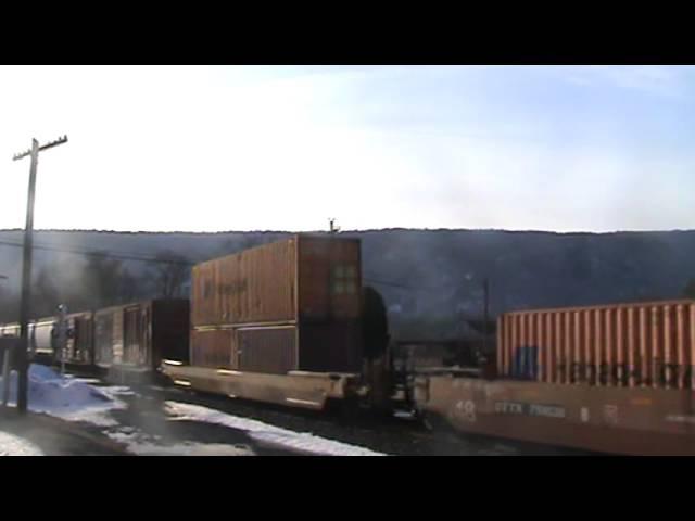 CP259 at Bowmanstown on Wednesday, January 8th, 2014 at 852am with 48 cars
