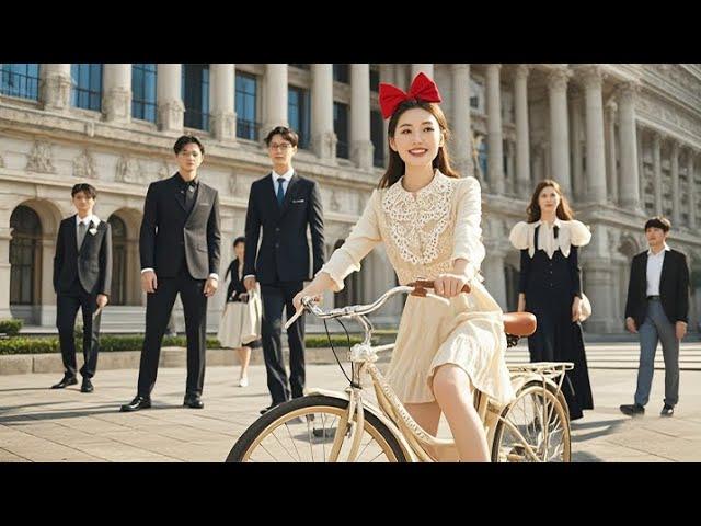 The woman, mocked for biking to work, stuns everyone when her identity as CEO’s wife is revealed!